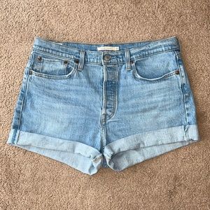 Levi’s Wedgie Cutoff Shorts